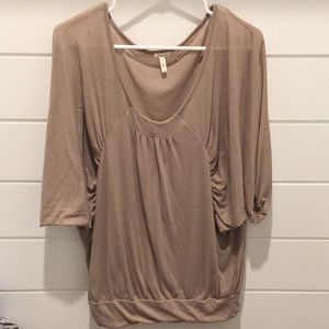 Flounce Flutter sleeved top